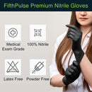 6g Flexible Disposable Nitrile Gloves For Mechanic Work Food Prepa 100pcs XL