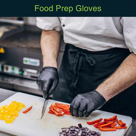 6g Flexible Disposable Nitrile Gloves For Mechanic Work Food Prepa 100pcs XL