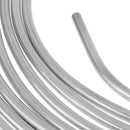 2 Packs 3/16 inch Brake Line Kit 25Ft Tube Rolls Zinc Steel with 32 Fittings NEW