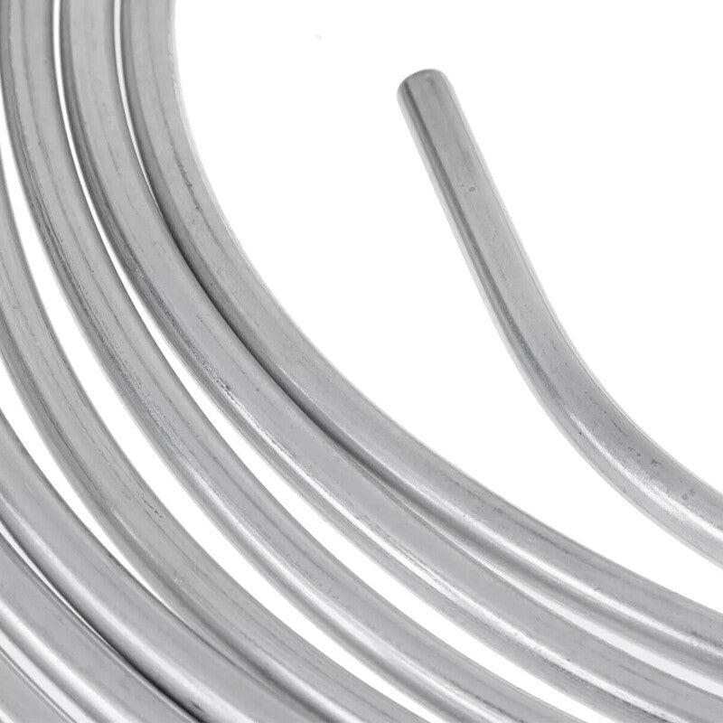 2 Packs 3/16 inch Brake Line Kit 25Ft Tube Rolls Zinc Steel with 32 Fittings NEW