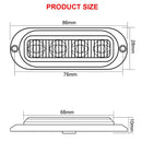 10x LED Clearance Lights Side Marker Lamp Red Amber Truck Trailer Caravan Lorry
