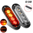 10x LED Clearance Lights Side Marker Lamp Red Amber Truck Trailer Caravan Lorry