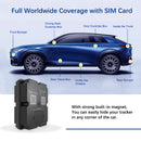 4G GPS Tracker for Car/Moto/Luggage - Waterproof, Real-time Tracking 30 Days Battery Life, Remote Control via Free Trial App.