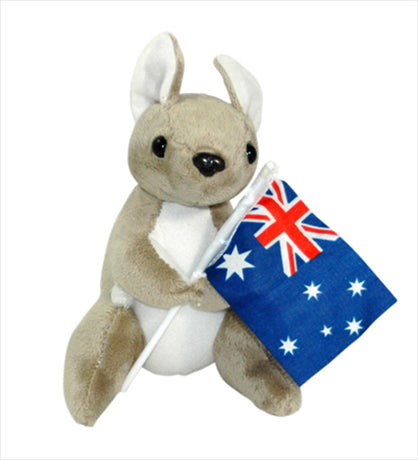 16cm Kangaroo W/ Flag