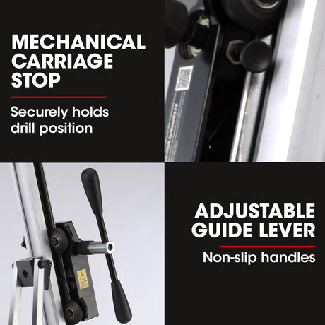 BAUMR-AG Adjustable Core Drill Wheeled Rig Stand