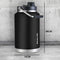 BAUMR-AG 3.8L Double Wall Insulated Stainless Steel Water Bottle, Drink Jug with Handle, Black