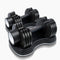 ATIVAFIT 2x Adjustable Dumbbell Set Weights Dumbbells Home Gym Interchangeable