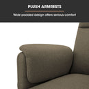 Electric Armchair Recliner, Single Fabric Chair, Biege