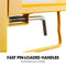 Baumr-AG Adjustable Mobile Scaffolding, 450kg Capacity, with Trapdoor Hatch