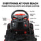 BAUMR-AG 38" Ride On Mower Tractor, Electric Start, 14hp 452cc, Hydrostatic, 100kg Towing, 7 Cut Heights