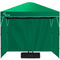 RED TRACK 3x3m Ultra Compact Folding Gazebo, Walls, Carry bag, Portable Outdoor Popup Marquee for Camping Beach, Green