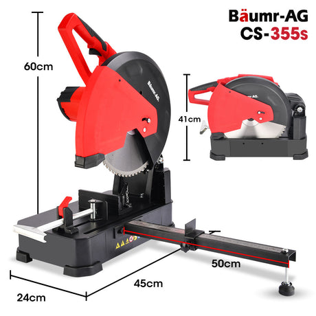 Baumr-AG 2400W 355mm 14
