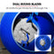 BAUMR-AG 100L Portable Poly Drum Cement Concrete Mixer, Ultra-Light 36kg, 16 Inch Tyres, Electric Direct Drive Motor