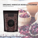 1Kg Organic Hibiscus Rosella Flower Crushed - Dried Herbal Tea Supplement