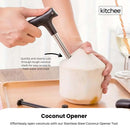 50x Kitchee Coconut Opener - Stainless Steel Hole Punch Kitchen Tool