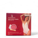 150g Sugaring Wax with Rose Oil - Reusable Strips - Home Hair Removal Kit