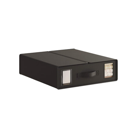 1x Kitchee Foldable Bed Sheet Storage Box – Linen & Closet Organiser Black