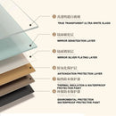 1.7m Elegance Curvy Floor Mirror Wavy Full Lenght Curvy Squiggle Full Body Irregular Asymmetrical Floor Home Decor