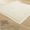 Soft Touch Ultra Plush Memory Foam Tatami Soft Ivory Mat - 150 x 200 CM