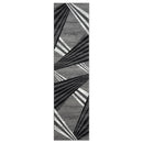 Adore Geometric Textural Rug - Grey - 160x160
