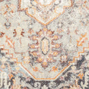 Ornate Persian Vintage Rug - Grey - 160x160
