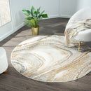 Avani Marble Rug - Sand - 200x200