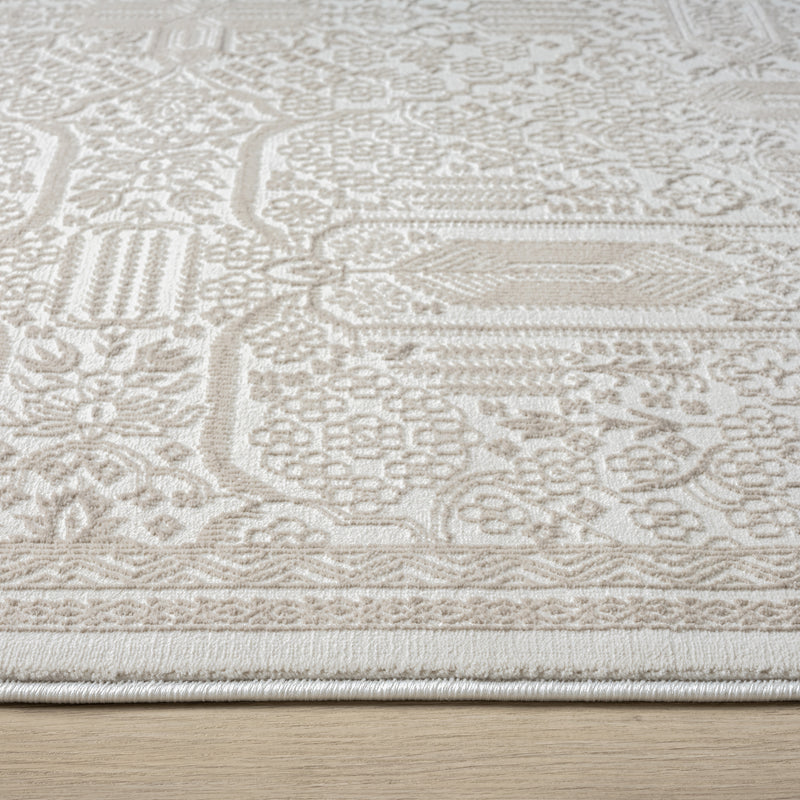 Grande Jacquard Rug - Sand - 240x330