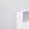 2X Bedside Table Side Storage Cabinet Nightstand Bedroom 2 Drawer 1 Shelf ZURI WHITE