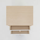 Bedside Table Side Storage Cabinet Nightstand Bedroom 2 Drawer ANYA OAK