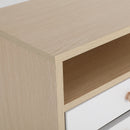 2X Bedside Table Side Storage Cabinet Nightstand Bedroom 2 Drawer ANYA OAK