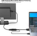BENFEI 210BK VGA to HDMI Adapter with Audio Support and 1080P Resolution