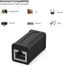 BENFEI RJ45 Inline Coupler, Cat7 Cat6 Cat5e Ethernet Coupler Female to Female