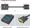 BENFEI HDMI to VGA, Uni-Directional HDMI Computer to VGA Monitor  Adapter (Female to Male) with 3.5mm Audio Jack