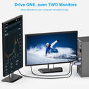 BENFEI 344GY-1M HDMI to DisplayPort Unidirectional 4K Active Cable with USB Powered 1M