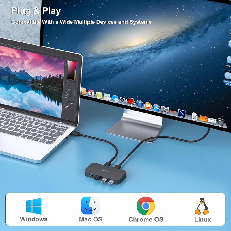 BENFEI 4-port USB 3.0 Switch
