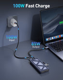 BENFEI 000389GY M.2 NVMe Enclosure with USB-C Hub