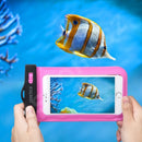 CHOETECH WPC007-PK Universal WaterProof Cell Phone Pouch bag up to 8-inch (Pink)