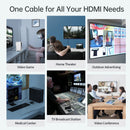 CHOETECH XHH-TP20 8K HDMI 2.1 Cable 8K@60Hz 48Gbps 2M Braided Cable - Black