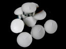 100 Pack Bulk Tea Lights Candles - White Smokeless Tealights Unscented - 9 Hour Burn Time
