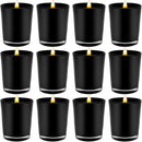 10 Pack Black Matt Tealight Candle Holder 6.5cm Festival Decor Wedding Propose Parties Holiday and Home Decor