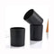 40 Pack Black Matt Tealight Candle Holder 6.5cm Festival Decor Wedding Propose Parties Holiday and Home Decor