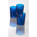 20 Pack Blue Glass Votive Tealight Candle Holders House Party Cenrepiece Xmas Wedding Decor Glass Candlestick Party Decorations Bridal Baby Shower Event