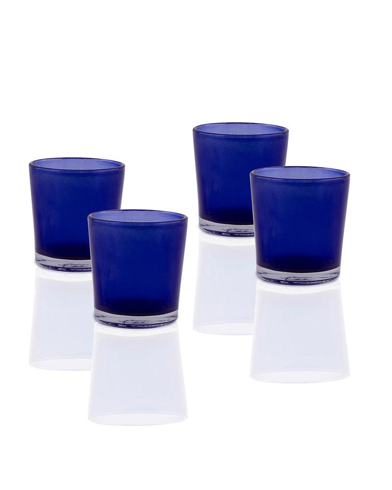 40 Pack Blue Frosted Glass Votive Tealight Candle Holders House Party Cenrepiece Xmas Wedding Decor Glass Candlestick Party Decorations Bridal Baby Shower Event