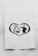 150 Pack Wedding Cake Bags Greaseproof Wax Paper Slice Take Home Favour Bride Groom in Heart