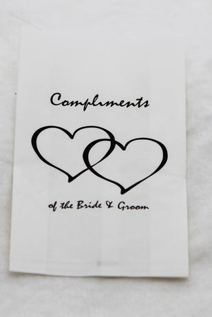 200 Pack Wedding Cake Bags Greaseproof Wax Paper Slice Take Home Favour Heart n Message