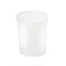 40 Pack Frosted White Glass Votive Candle Holders for Candle Making Kit Tealight Candles Cup Home Decoration