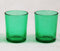 40 Bulk Pack Green Glass Votive Candle Holders Table Centreoieces  Xmas Wedding Anniversary Event Recption Party Function or Home Decor