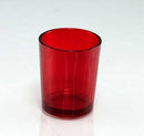 10 Pack Red Glass Votive Tealight Candle Holders House Party Cenrepiece Xmas Wedding Decor Glass Candlestick Party Decorations Bridal Valentines Event