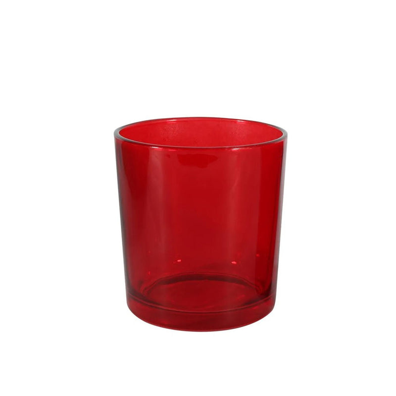 40 Pack Red Glass Votive Tealight Candle Holders House Party Cenrepiece Xmas Wedding Decor Glass Candlestick Party Decorations Bridal Valentines Event