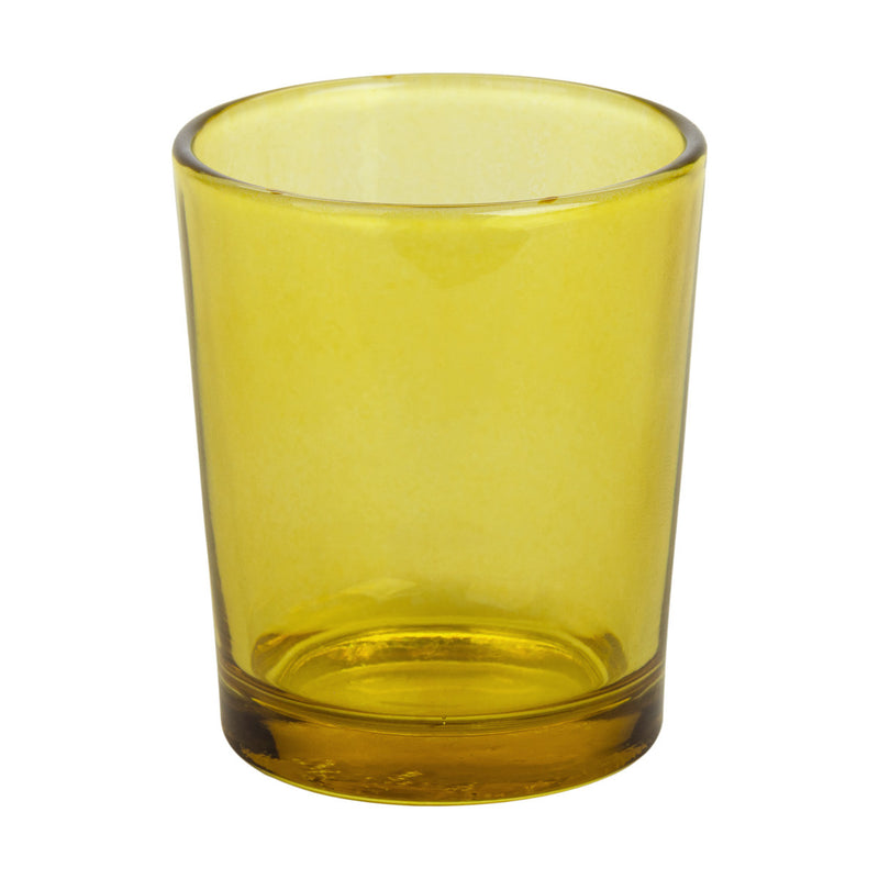 40 Bulk Yellow Glass Votive Candle Holders Table Centreoieces  Xmas Wedding Anniversary Event Recption Party Function or Home Decor